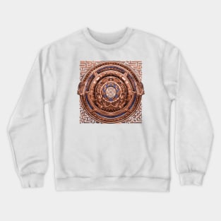 time travel pendant medallion Crewneck Sweatshirt